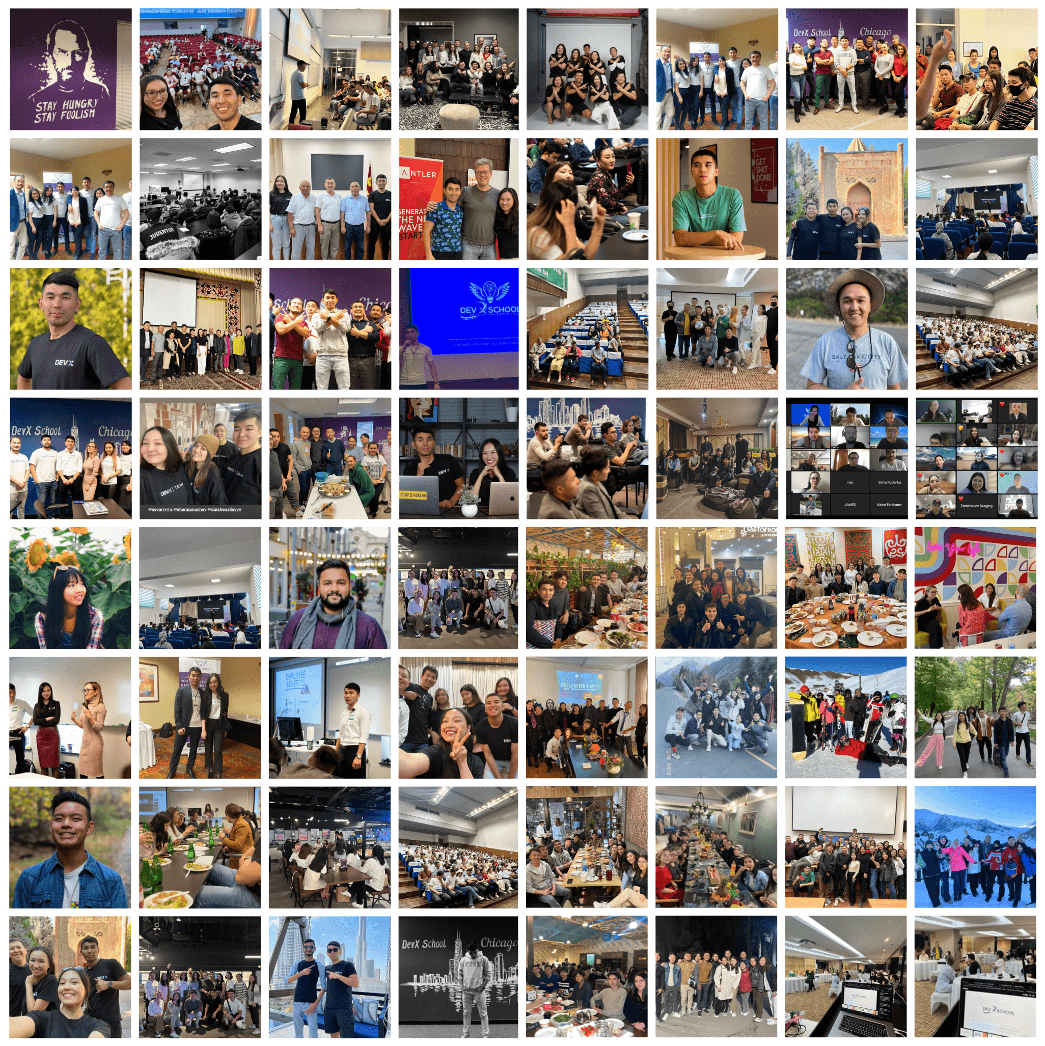 WEDEVX Community Collage